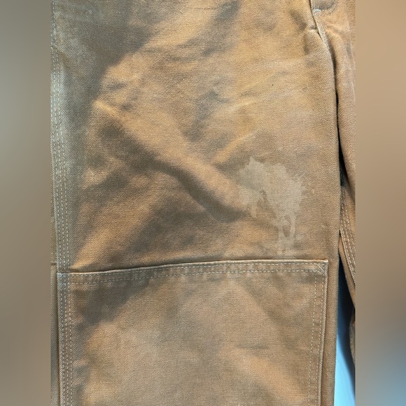 Carhartt Canvas Work Overalls - Men’s Large - Picture 6 of 9